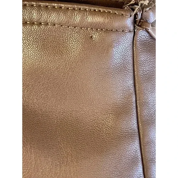 We The Free Spitfire Skinny Faux Leather HighWaist Pants size 29 Brown - Picture 8 of 9